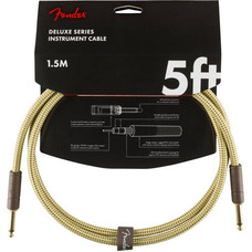 Кабель інструментальний Fender Cable Deluxe Series 5' Tweed Зображення