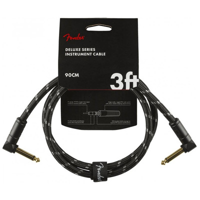 Кабель інструментальний Fender Cable Deluxe Series 3' Black Tweed Зображення