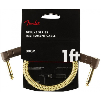 Кабель инструментальный Fender Cable Deluxe Series 1' Tweed (990820097) Изображение