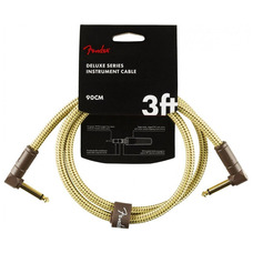 Кабель инструментальный Fender Cable Deluxe Series 3' Tweed (990820098) Изображение