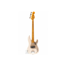 FENDER CUSTOM SHOP 1959 PRECISION BASS JOURNEYMAN RELIC AGED WHITE BLONDE Бас-гітара Зображення