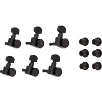 Колки для электрогитары FENDER LOCKING TUNING MACHINE FOR STRATOCASTER/TELECASTER BLACK Изображение