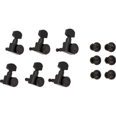 Кілки для електрогітари FENDER LOCKING TUNING MACHINE FOR STRATOCASTER/TELECASTER BLACK Зображення