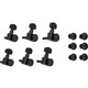 Колки для электрогитары FENDER LOCKING TUNING MACHINE FOR STRATOCASTER/TELECASTER BLACK Изображение
