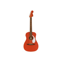 Гітара електроакустична FENDER MALIBU PLAYER FIESTA RED WN Зображення