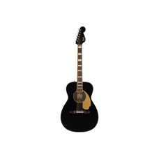 Гітара електроакустична FENDER MALIBU VINTAGE BLACK Зображення