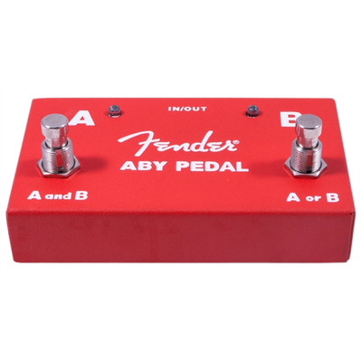 FENDER PEDAL 2-SWITCH ABY Футсвич для усилителей Изображение
