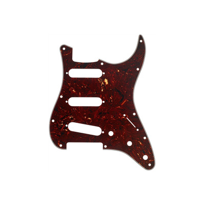 Пікгард FENDER PICKGUARD FOR STRAT S/S/S 11-HOLE TORTOISE SHELL 4 PLY Зображення