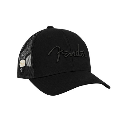 FENDER SNAP BACK PICK HOLDER HAT BLACK Кепка Зображення
