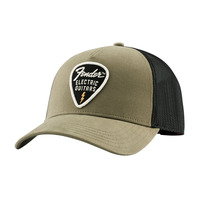 FENDER SNAP BACK PICK PATCH HAT OLIVE Кепка Зображення
