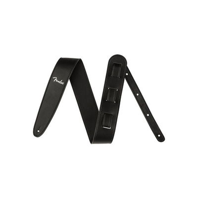 FENDER STRAP 2.5" VEGAN LEATHER BLACK Ремень гитарный Изображение