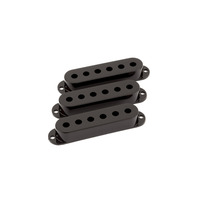 Крышка звукоснимателя FENDER STRATOCASTER PICKUP COVER SETS BLACK Изображение
