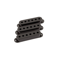 Крышка звукоснимателя FENDER STRATOCASTER PICKUP COVER SETS BLACK Изображение
