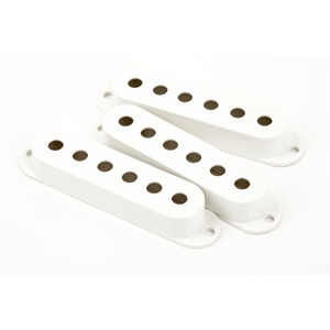 Кришка звукознімача FENDER STRATOCASTER PICKUP COVER SETS WHITE Зображення