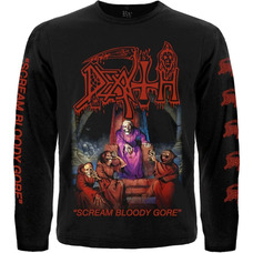 Футболка з довгим рукавом Death "Scream Bloody Gore" Зображення