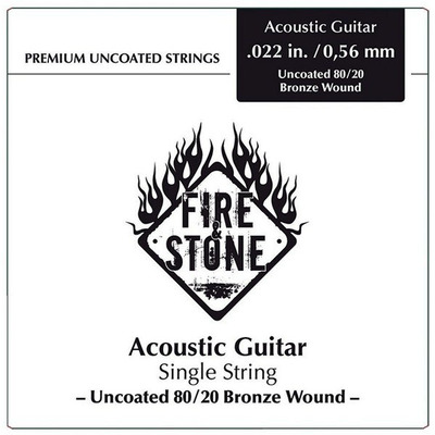Струна для акустичної гітари Fire&Stone 80/20 Bronze Single String .047 666847 Зображення