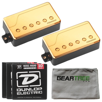 Комплект звукознімачів для 6ти струнної гітари Fishman PRF-CHB-SG2 Fluence Classic Gold Зображення