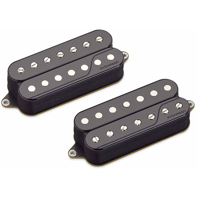 Комплект звукознімачів для 7ми струнної гітари Fishman PRF-CO7-SB2 Fluence Classic Humbucker Black Зображення