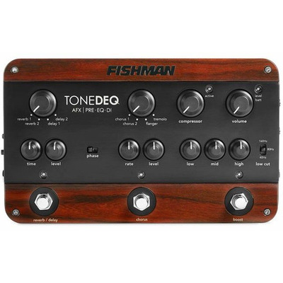 Преамп аналоговий класу А для акустичної гітари з еквалайзером та DI Fishman PRO-DEQ-AFX Зображення