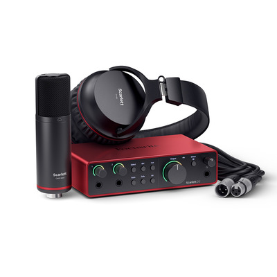 Комплект для звукозаписи FOCUSRITE Scarlett 2i2 Studio 4th Gen Изображение