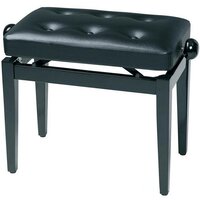 Банкетка для піаніно Gewa Deluxe Black High Gloss 130300 Зображення