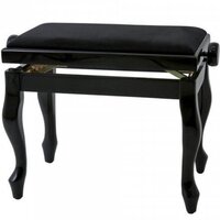 Банкетка для пианино Gewa Deluxe Classic Black Gloss 130330 Изображение