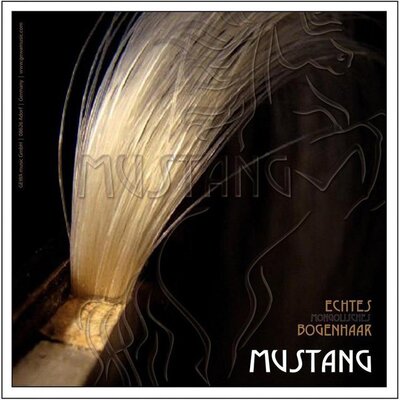 Волос для смичка віолончелі Gewa Mustang 450924 Зображення