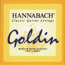 Струни для класичної гітари Hannabach 725 (medium/high) Goldin 652727 Зображення