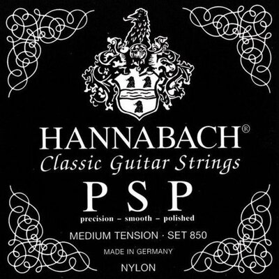 Струни для класичної гітари Hannabach 850 (medium) PSP 652757 Зображення