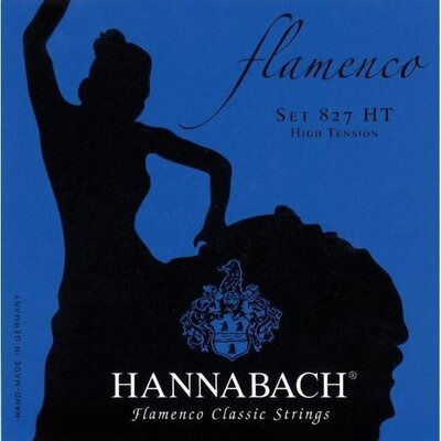 Струни для класичної гітари Hannabach 827 (high) Flamenco classic 652937 Зображення