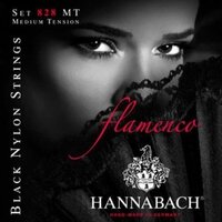 Струны для классической гитары Hannabach 828 (medium) Flamenco black 652967 Изображение