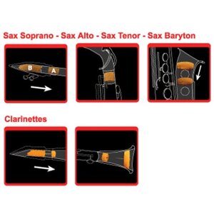 Демпферы для альт-саксофона Gewa 723004 Изображение