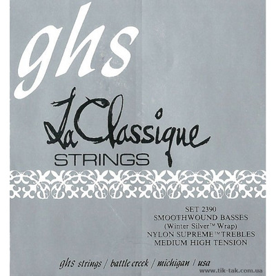 Струны для классической гитары Ghs 2390 Изображение