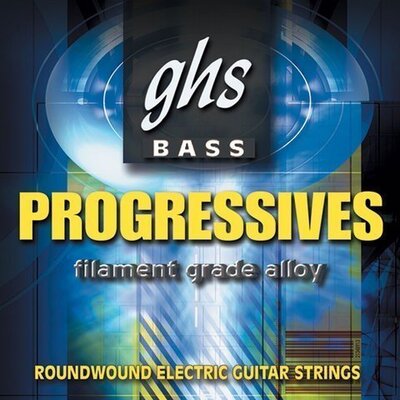 Струни для бас-гітари Ghs Bass Progressives 5M8000 Зображення