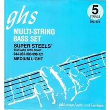 Струны для бас-гитары Ghs 5ML-STB Изображение