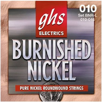 Струны Ghs BNR-L (10-46 burnished nickel) для электрогитары Изображение