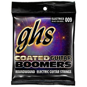 Струни для електрогітари Ghs EL GTR,Coated Boomer,Extra Light,009 CB-GBXL Зображення
