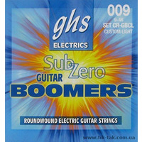 Струны для электрогитары Ghs Sub-Zero Boomers Set CR-GBCL Изображение