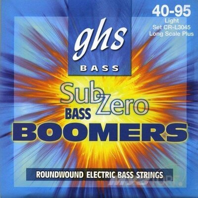 Струны для бас-гитары Ghs Sub-Zero Bass Boomers Light CR-L3045 Изображение