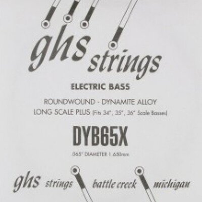 Струна для бас-гітари Ghs DYB65X Зображення