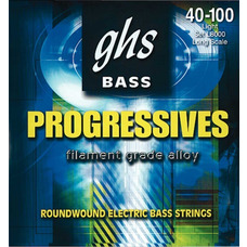 Струни для бас-гітари Ghs Progressives Bass Set L8000 Зображення