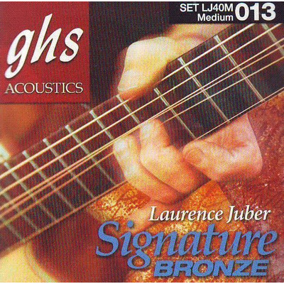 Струни Ghs LJ40M (13-56 Signature Bronze) для акустичної гітари Зображення
