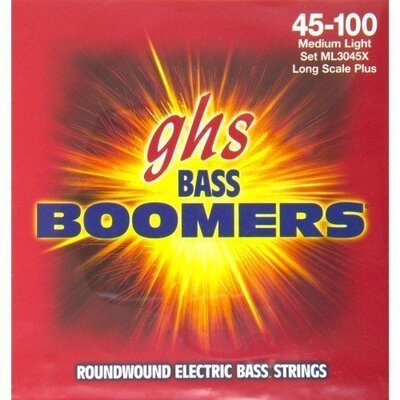 Струны для бас-гитары Ghs Bass Boomers ML3045X Изображение