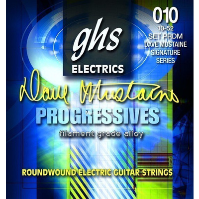 Струны для электрогитары Ghs Progressives 10-52 PRDM Изображение