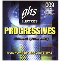 Струни для електрогітари Ghs Progressives 09-42 PRXL Зображення