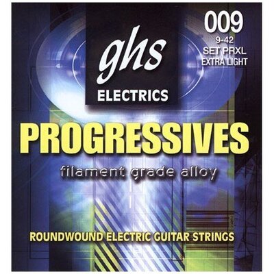 Струны для электрогитары Ghs Progressives 09-42 PRXL Изображение