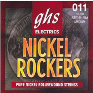 Струны Ghs R + RM (11-50 Nickel Rockers) для электрогитары Изображение