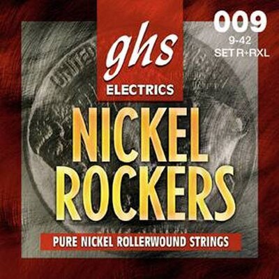 Струны Ghs R + RXL (9-42 Nickel Rockers) для электрогитары Изображение