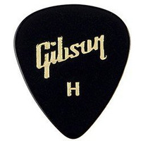 Медіатор Gibson APRGG-74H 01 01 1/2 Gross Black Standard Style/Heavy Зображення