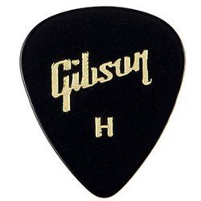 Медіатор Gibson APRGG-74H 01 01 1/2 Gross Black Standard Style/Heavy Зображення